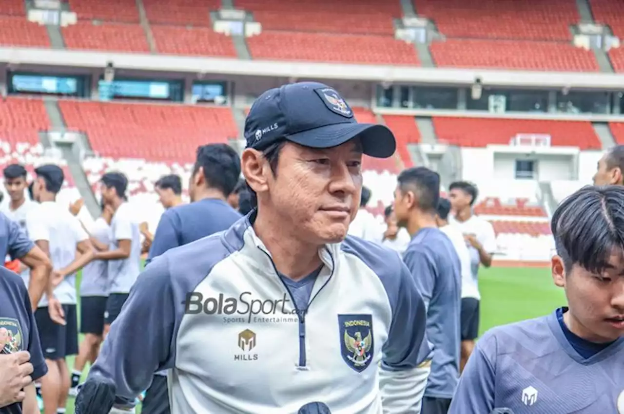 Janji Shin Tae-yong Bawa Timnas Indonesia Berprestasi di Piala Asia 2023 - Bolasport.com