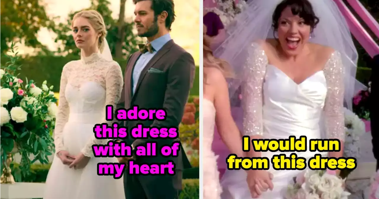 32 TV & Movie Wedding Dresses, Ranked From Best To Absolute Worst