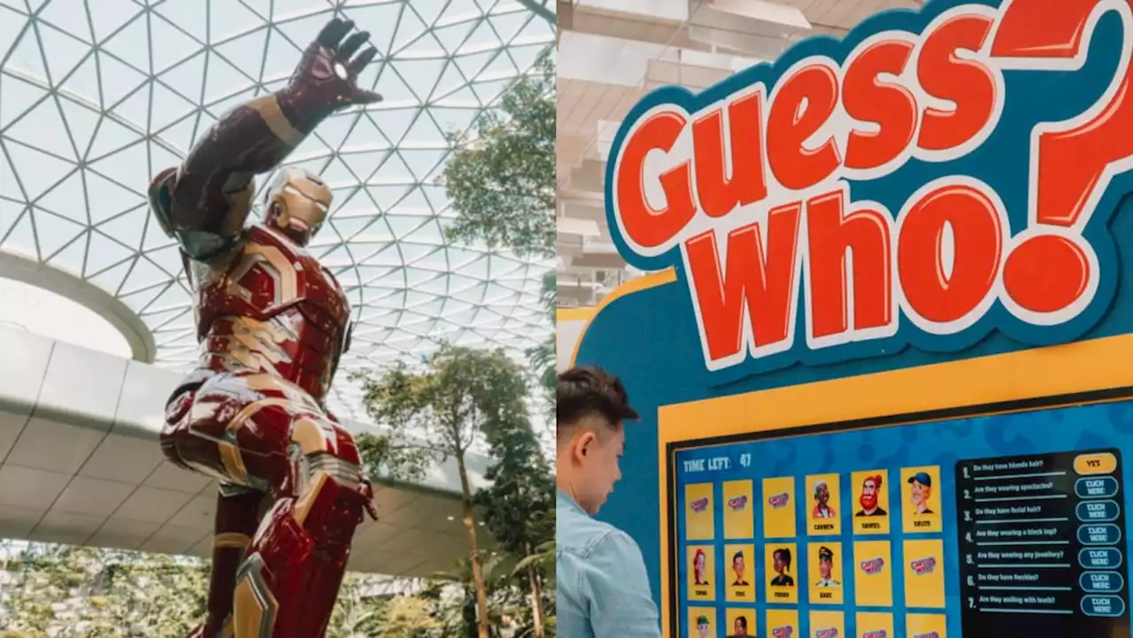 Changi Airport has giant Marvel statues and larger-than-life board games, just in time for June school holidays