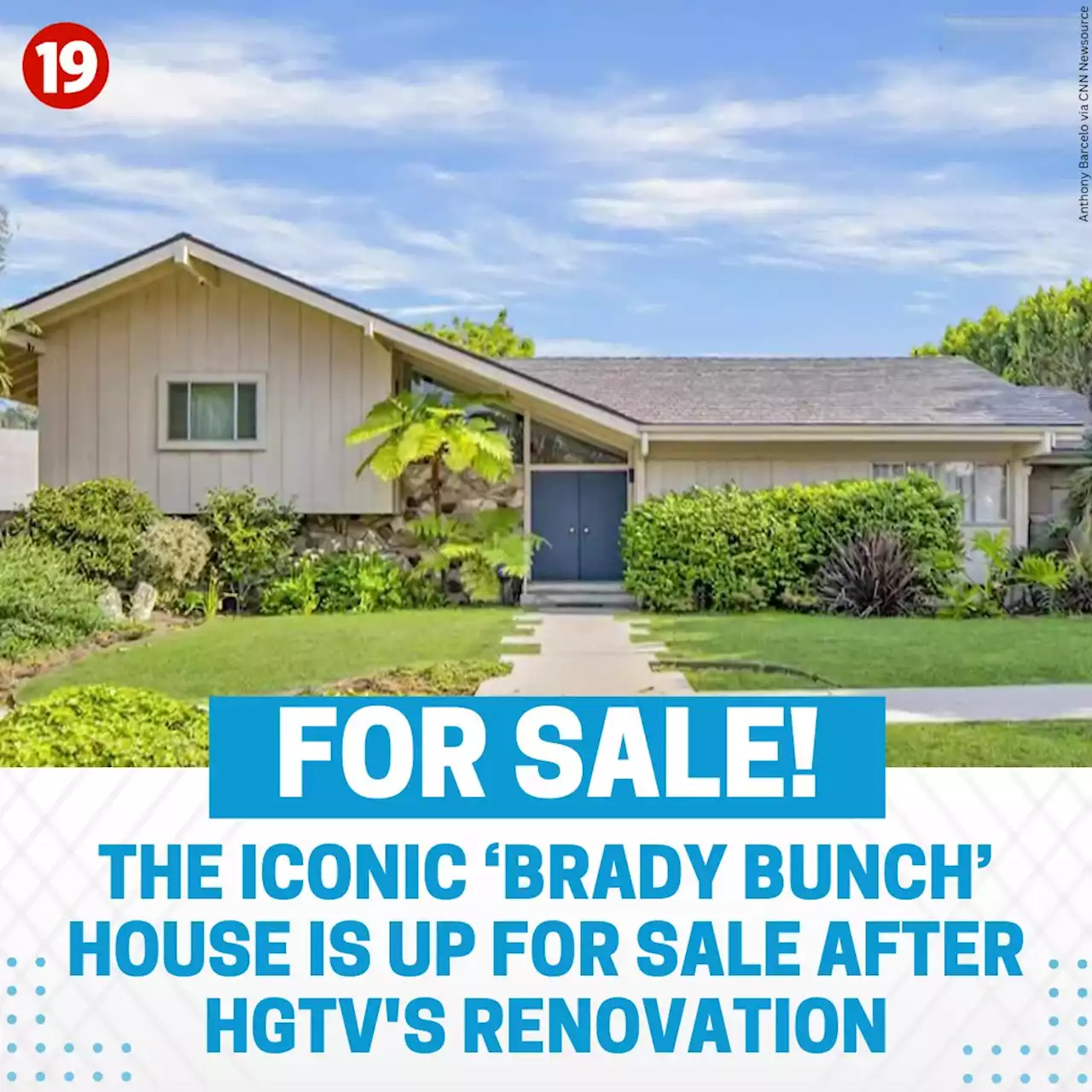 Iconic ‘Brady Bunch’ house up for sale at $5.5 million after HGTV renovation