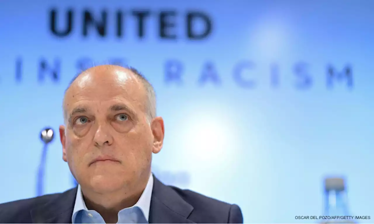 Embattled LaLiga president repeats racist slur in press conference when discussing racist abuse of Real Madrid star Vinícius Jr.