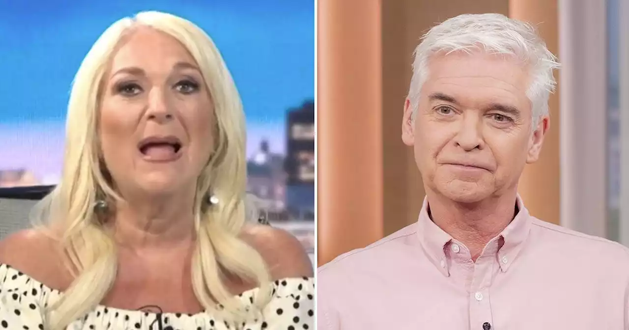 Vanessa Feltz awkwardly reacts to Phillip Schofield affair as news breaks on air