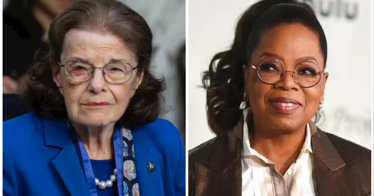 Oprah says she's 'not considering' replacing Dianne Feinstein in Senate