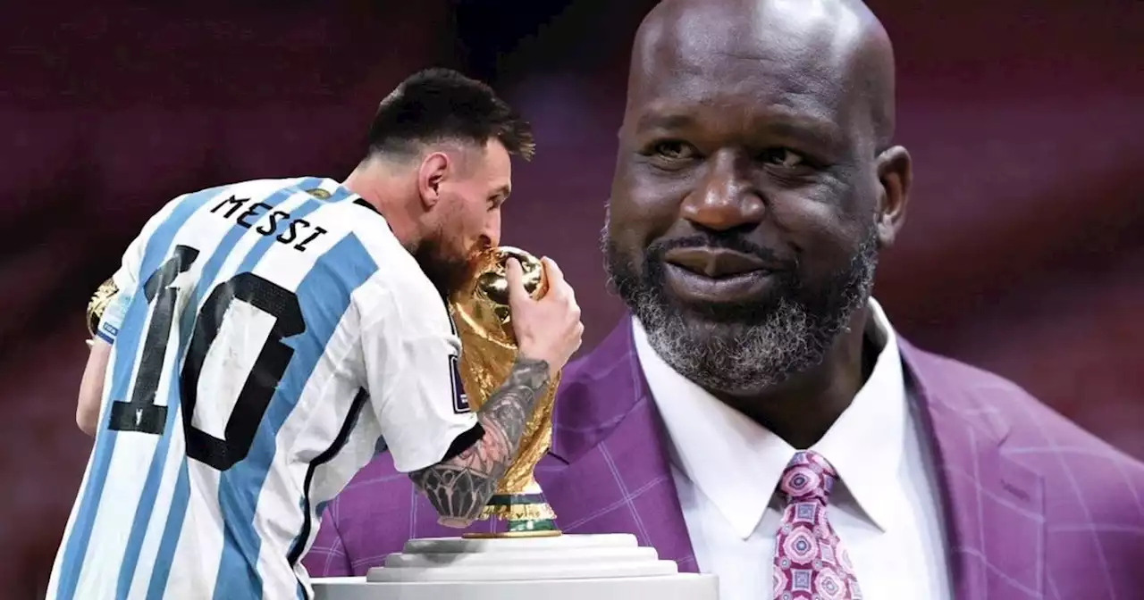 Shaquille a Messi: 'Te amo'