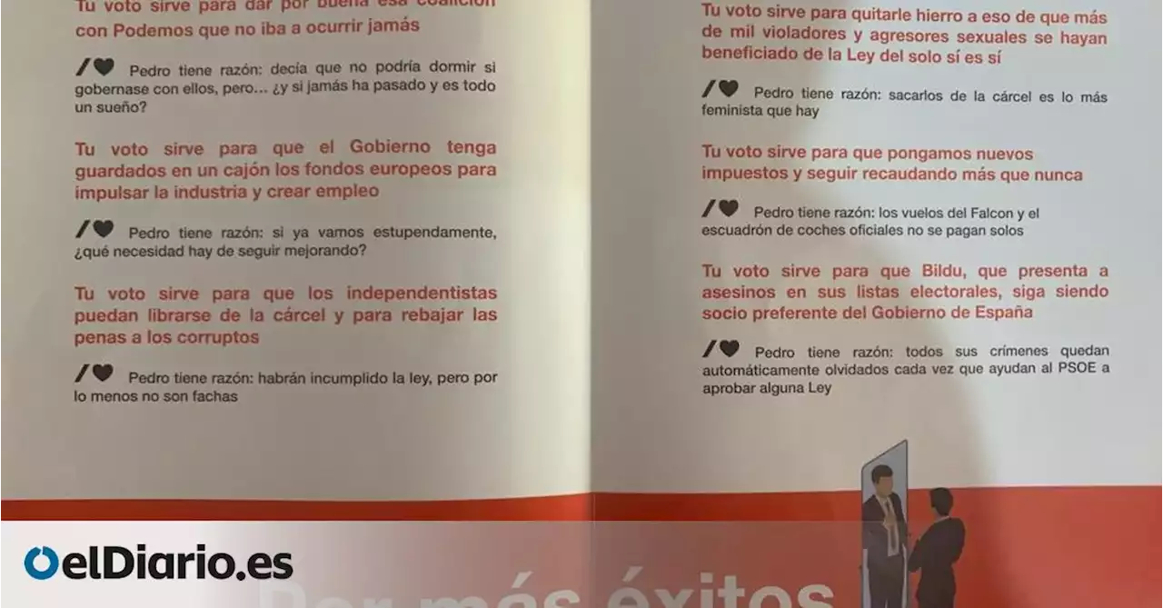 El PSOE denuncia al PP en Galicia por manipular su publicidad electoral y crear falsos folletos de propaganda