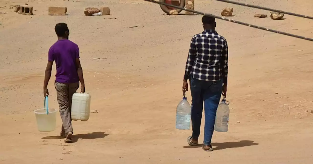 In Sudan's capital, risking death in search of water