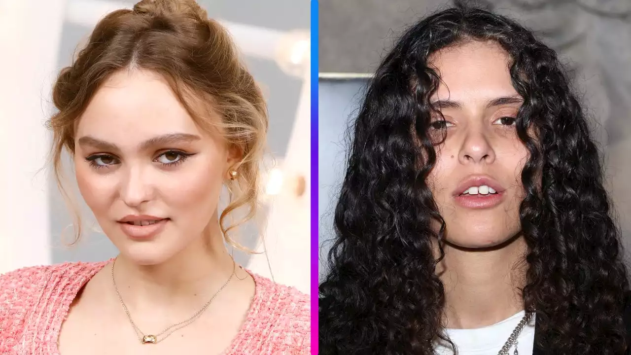 Lily-Rose Depp Greets Girlfriend 070 Shake With a Fiery Kiss