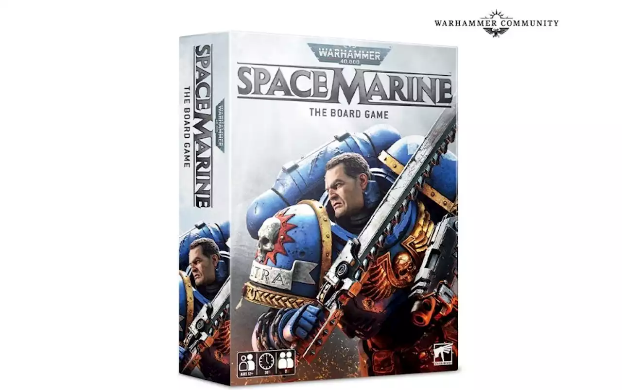 Warhammer 40,000 Space Marine The Board Game is a board game based on a video game based on a board game