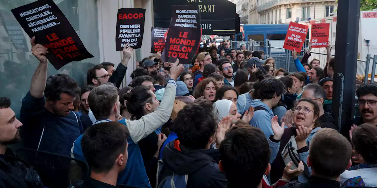 TotalEnergies : échauffourées avant une assemblée générale sous haute tension