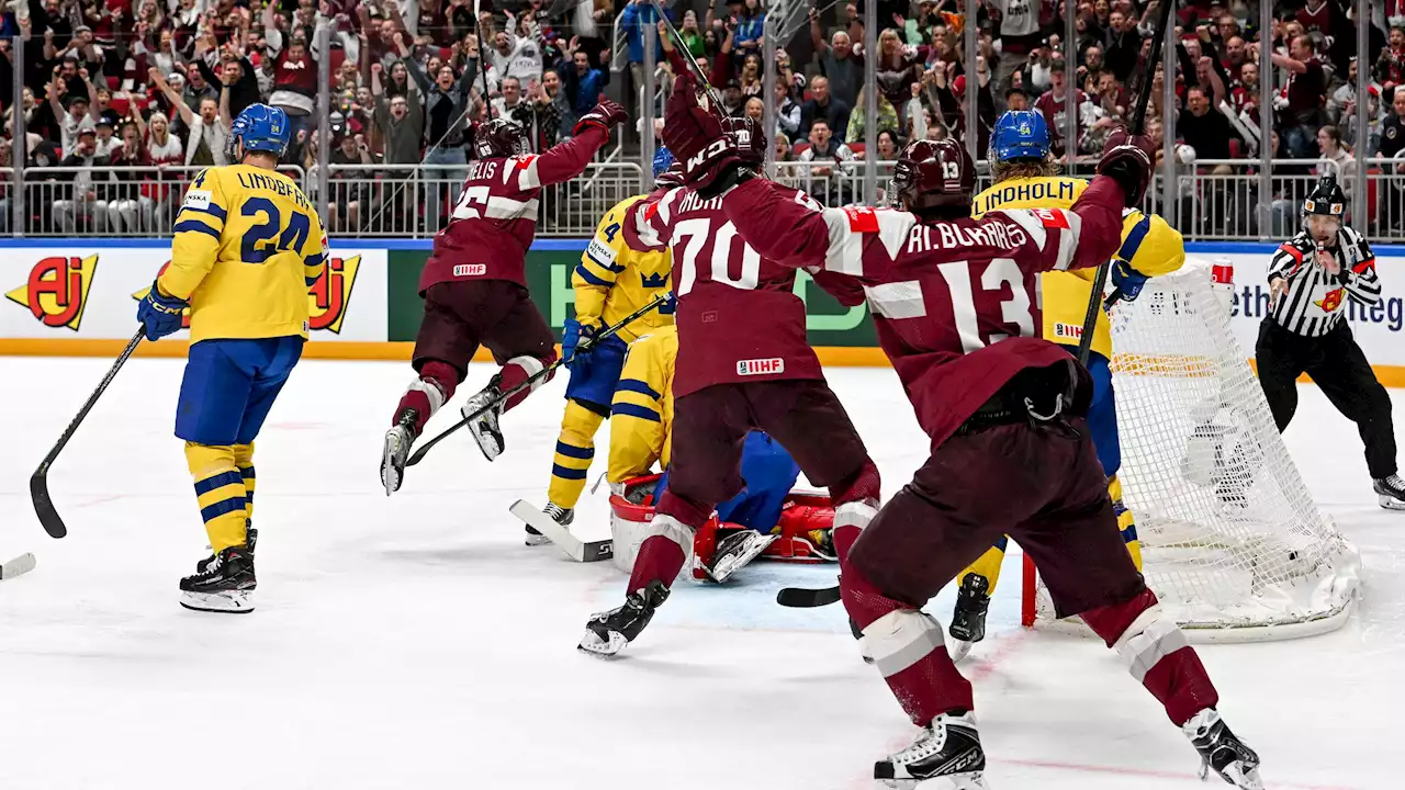 Eishockey-WM 2023: Lettland bezwingt Schweden und träumt von erster WM-Medaille - Kanada schlägt Finnland