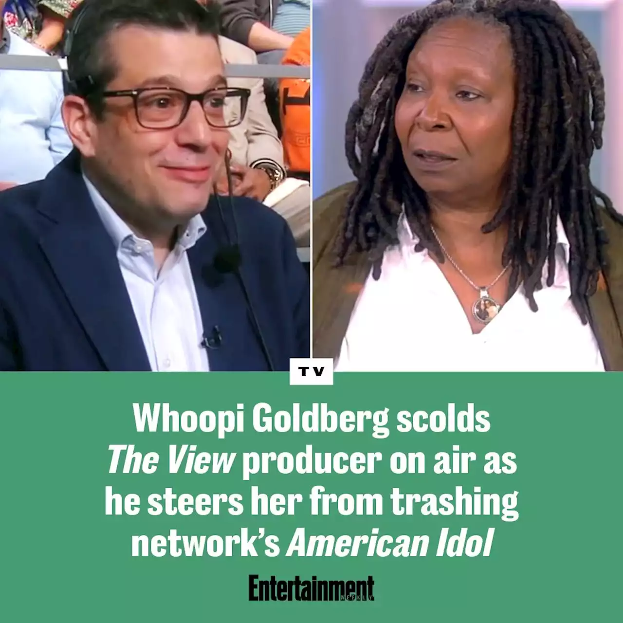 Whoopi Goldberg scolds 'The View' producer live on air