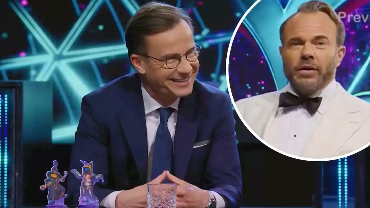 David Hellenius förvåning när statsministern dyker upp i ”Masked singer”