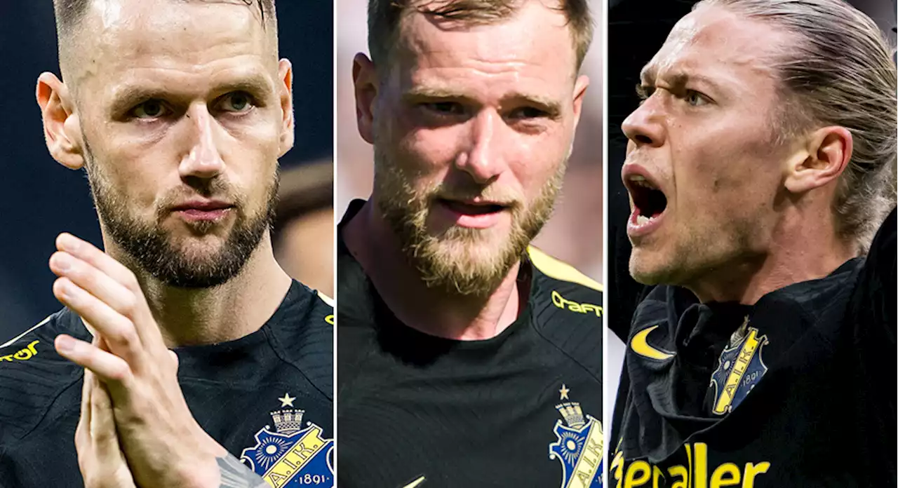 AIK:s oro - stjärntrio osäker inför 08-derbyt