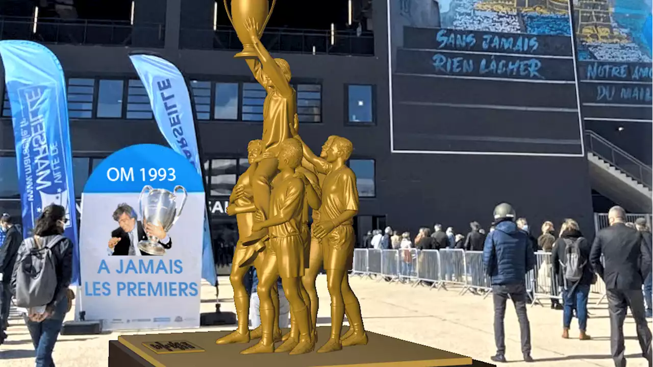 OM : le fils de Bernard Tapie récolte des fonds pour ériger une statue en l'honneur de son père