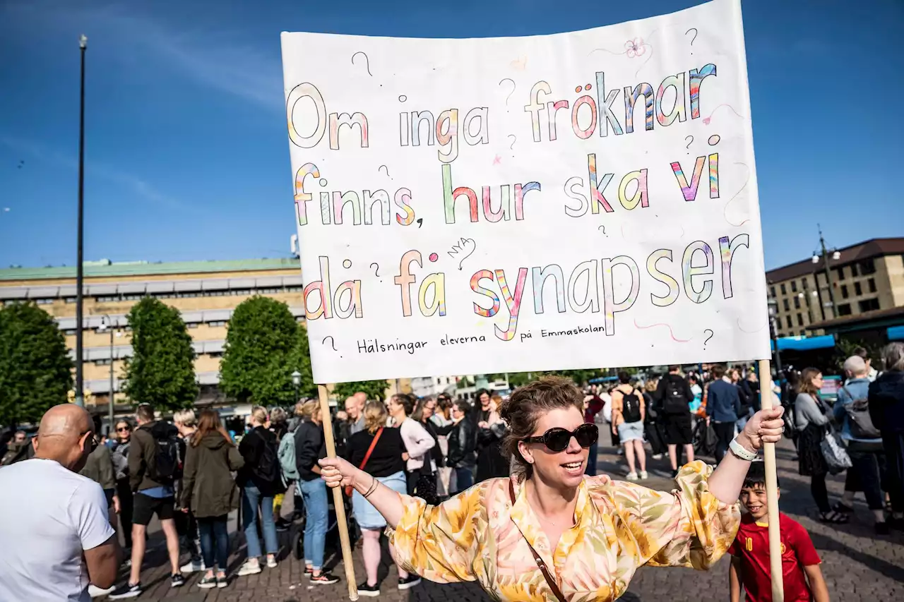 Lärarnas ilska: ”Vi är trötta på att vara trötta”