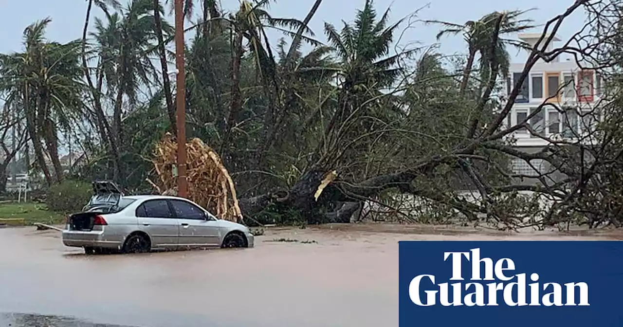 Typhoon Mawar tears through Guam, leaving most of island without power