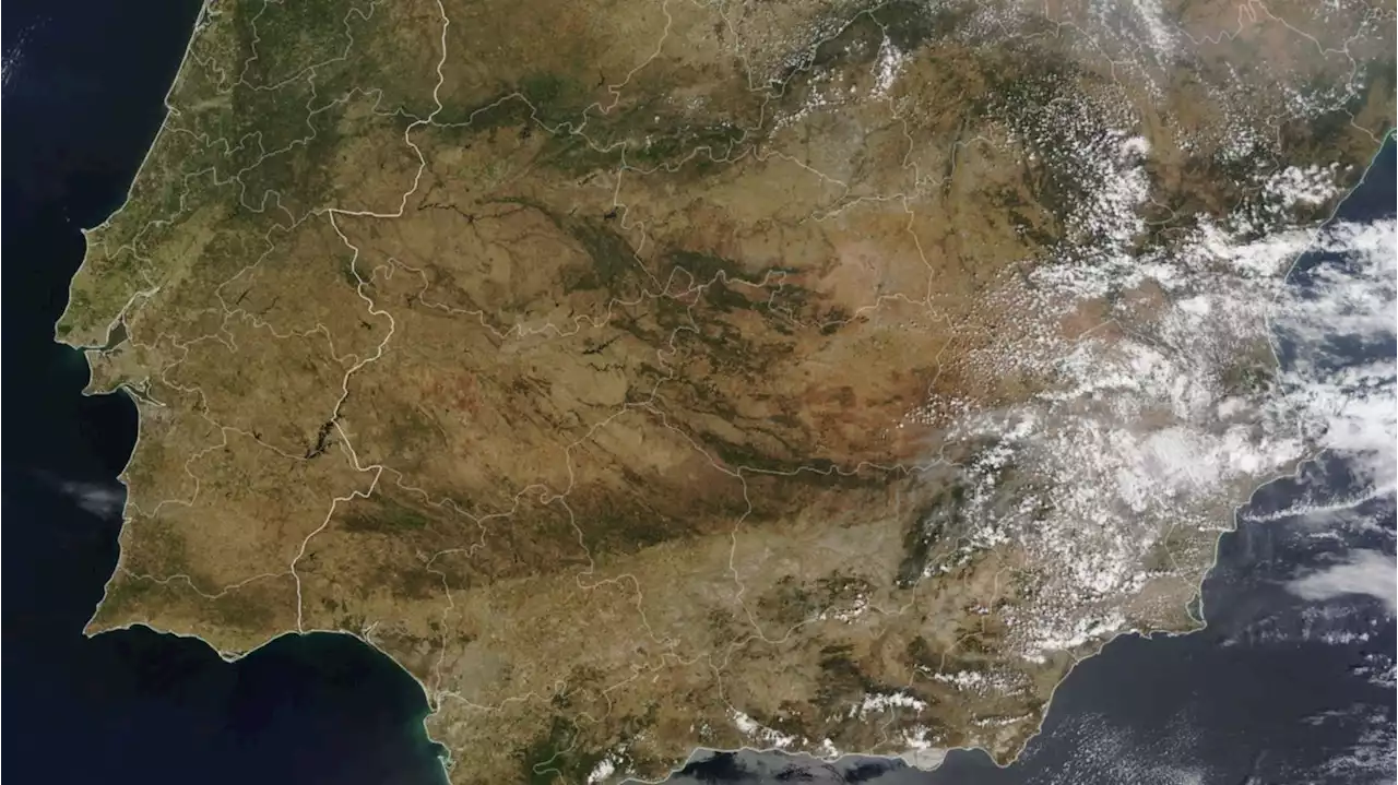 La NASA muestra los efectos de la sequía en España