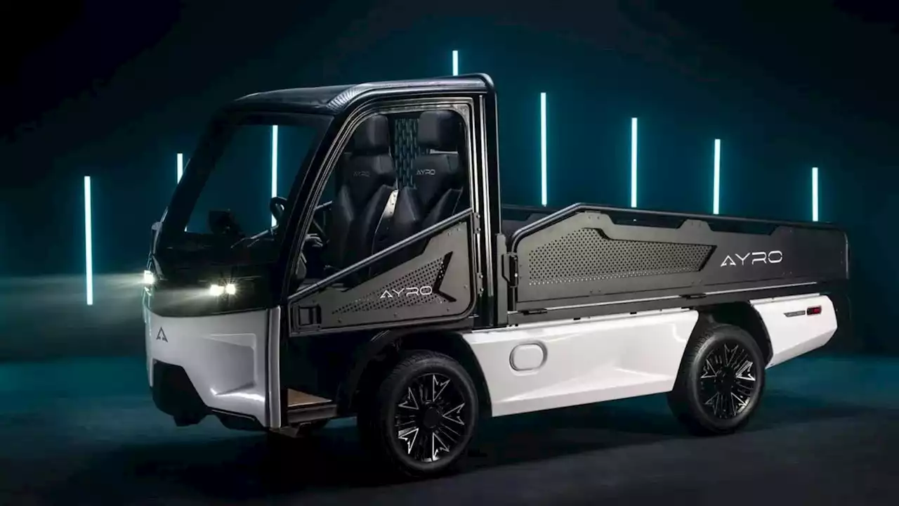 American-Made Ayro Vanish Electric Mini Truck Up For Pre-Order, Starts At $33,900