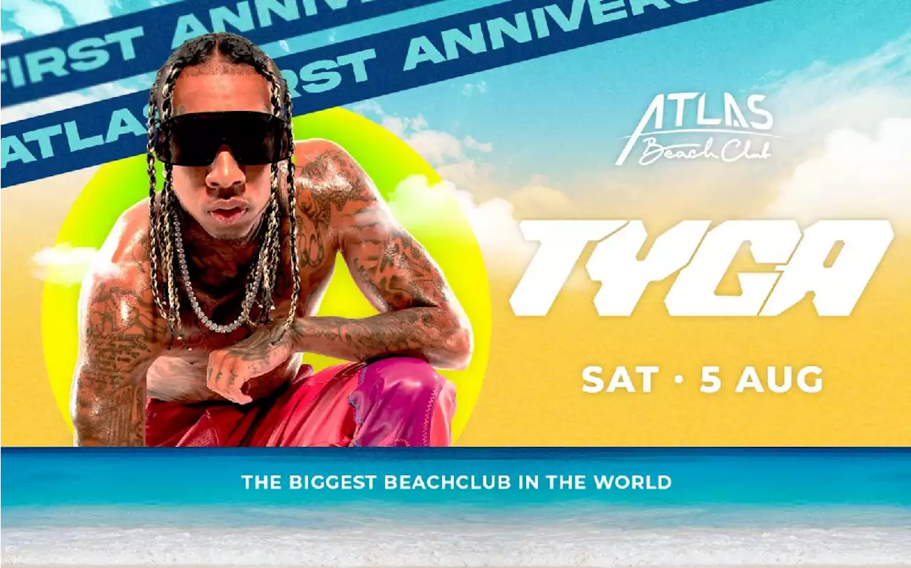 Tyga Bakal Meriahkan Panggung Atlas Beach Club, Catat Tanggalnya