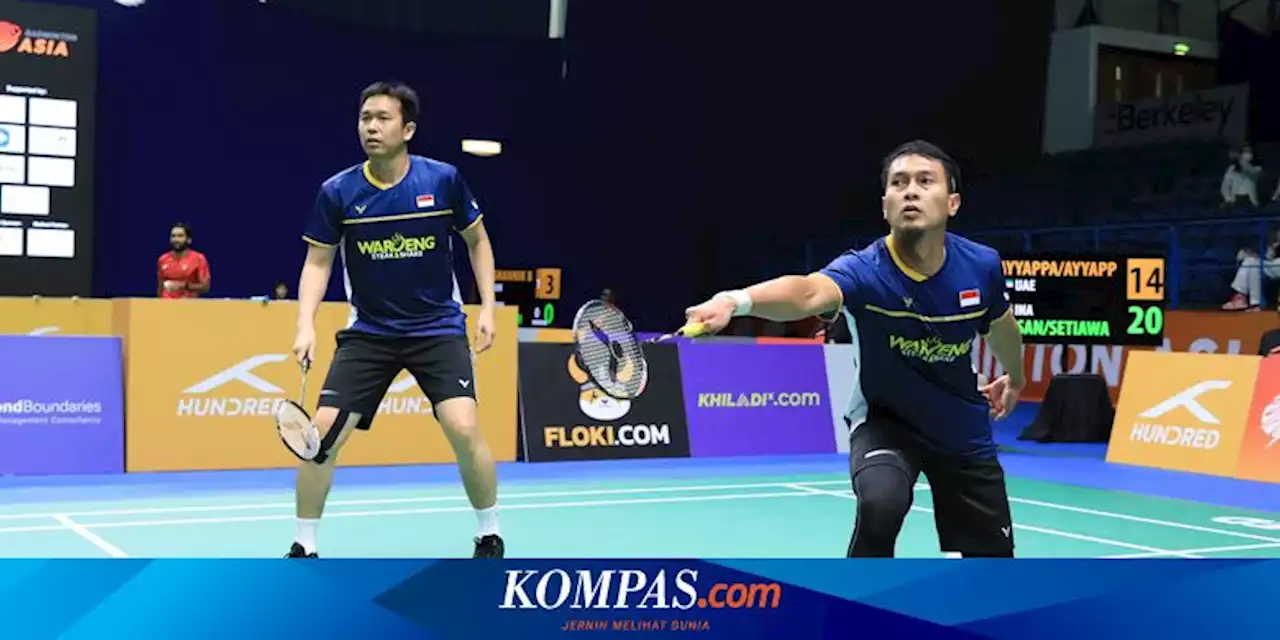 Hasil Malaysia Masters 2023: Ahsan/Hendra Kandas, Kans Duel Merah-Putih Pupus