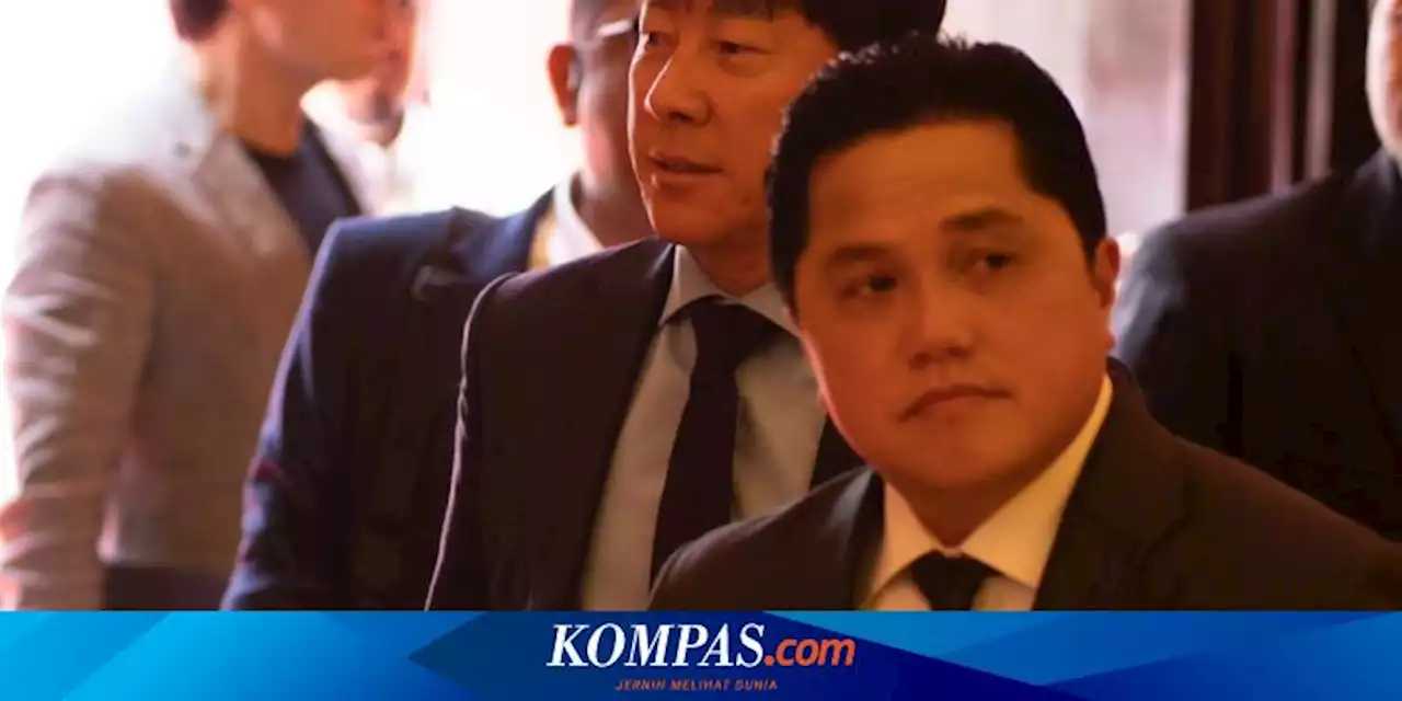 Respons Ketum PSSI Erick Thohir soal Kontrak Shin Tae-yong