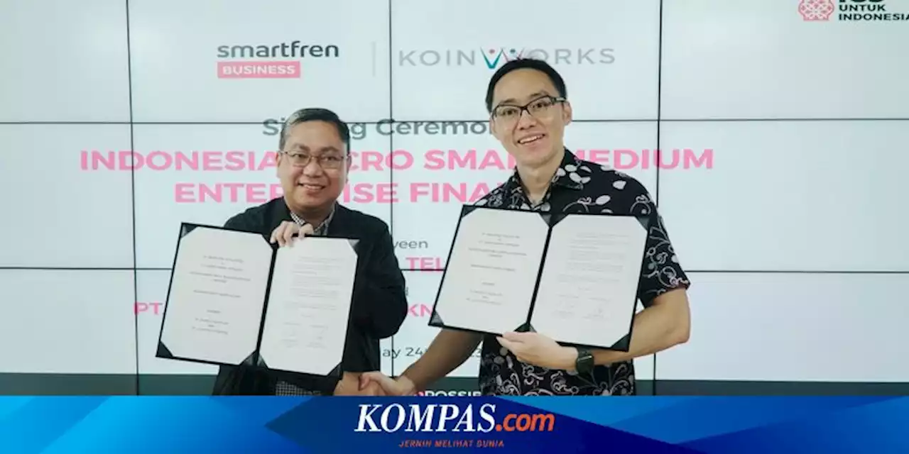 KoinWorks Gandeng Smartfren Business untuk Permudah Akses Pembiayaan UMKM