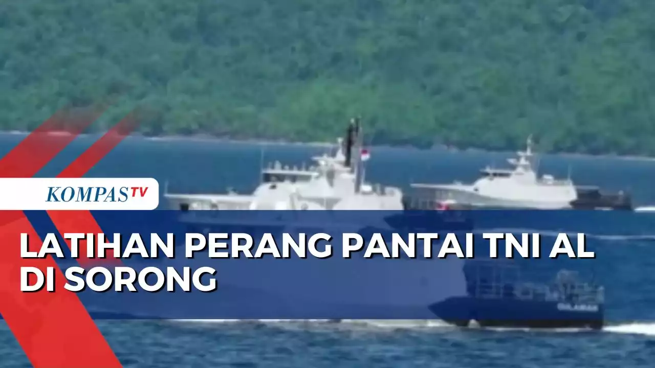 Pangkoarmada III Pimpin Latihan Tempur Laut di Perairan Sele, Sorong dan Samudera Pasifik