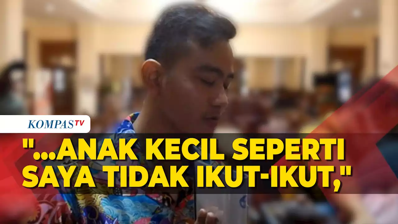 Reaksi Gibran Kala Mengetahui Jokowi Disebut Tak Setuju Wacana Dirinya Jadi Bakal Cawapres