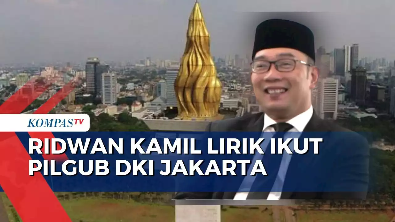 Ridwan Kamil Pertimbangkan Kembali Jadi Gubernur Jabar atau Jadi Gubernur DKI Jakarta