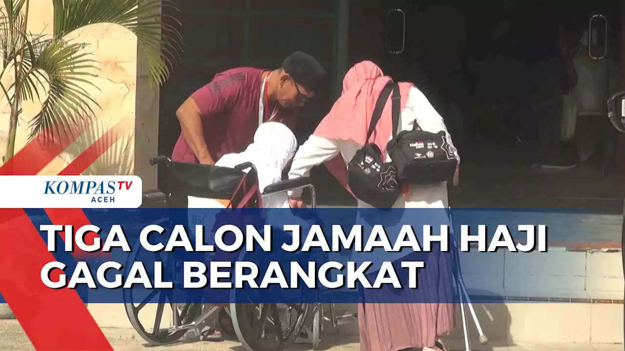 Tiga Calon Jemaah Kloter Tiga Gagal Berangkat Dikarenakan Sakit