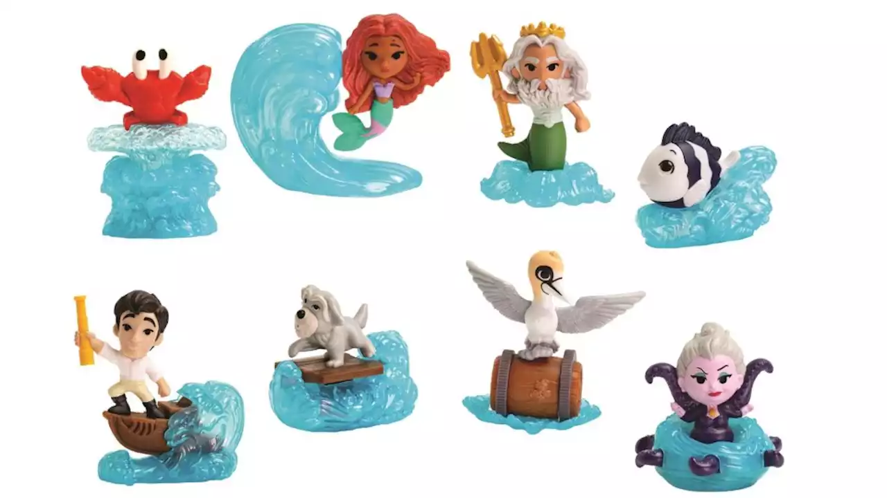 ‘Little Mermaid’ Happy Meals are on sale at McDonald’s