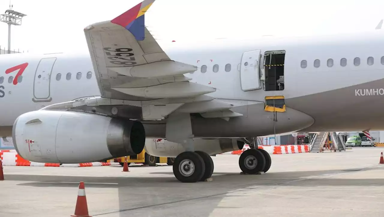 [VIDEO] VIDEO. Grosse frayeur en plein vol : un passager ouvre la porte d'un avion à 200 m d'altitude