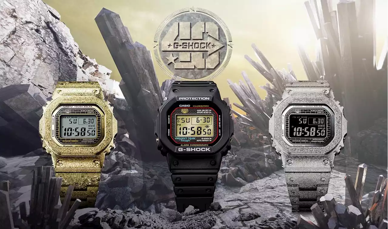 Casio Launches G-Shock 40th Anniversary Recrystallised Series; Starts From RM1,645