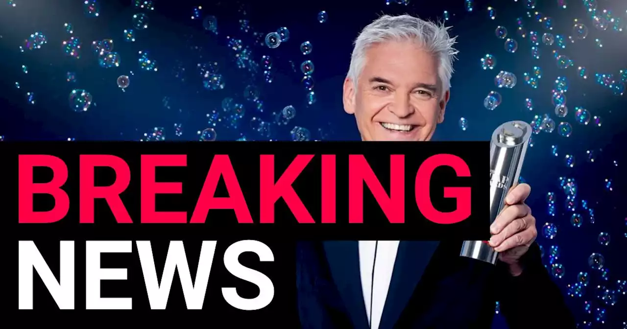 Phillip Schofield quits British Soap Awards as he admits runner affair