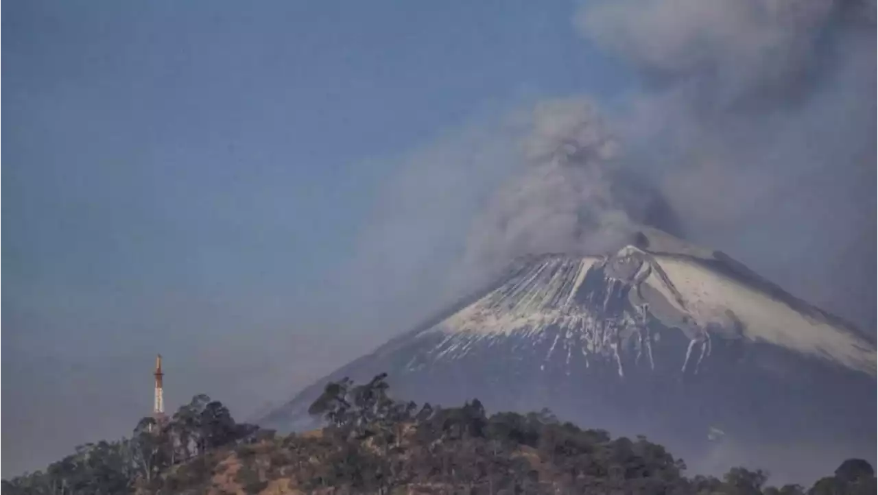 Actividad registrada por el volcán Popocatépetl HOY 26 de mayo de 2023