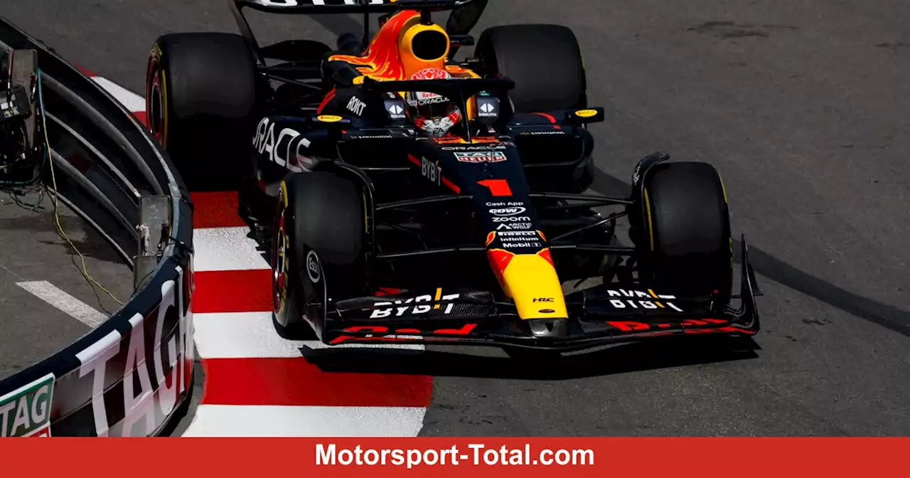 F1-Training Monaco: Verstappen mit neuem Set-Up auf Platz 1