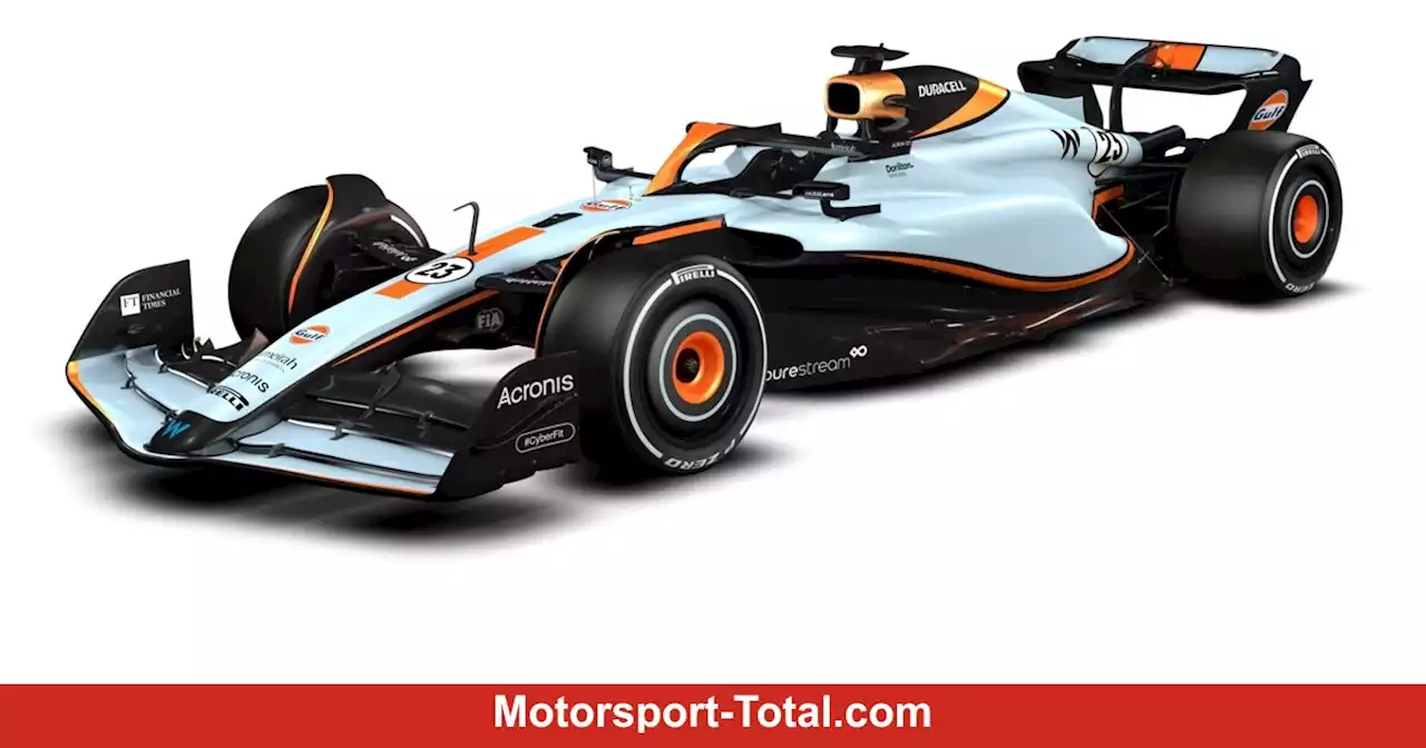 Gulf-Design bei Williams: Formel-1-Fans haben die Wahl