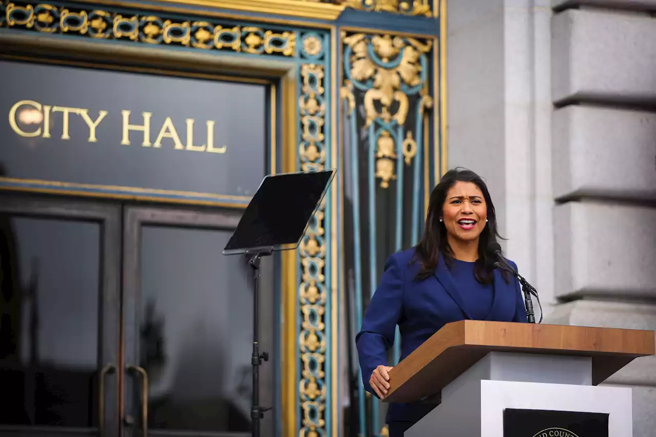 San Francisco mayor abandons public meeting after protester throws brick