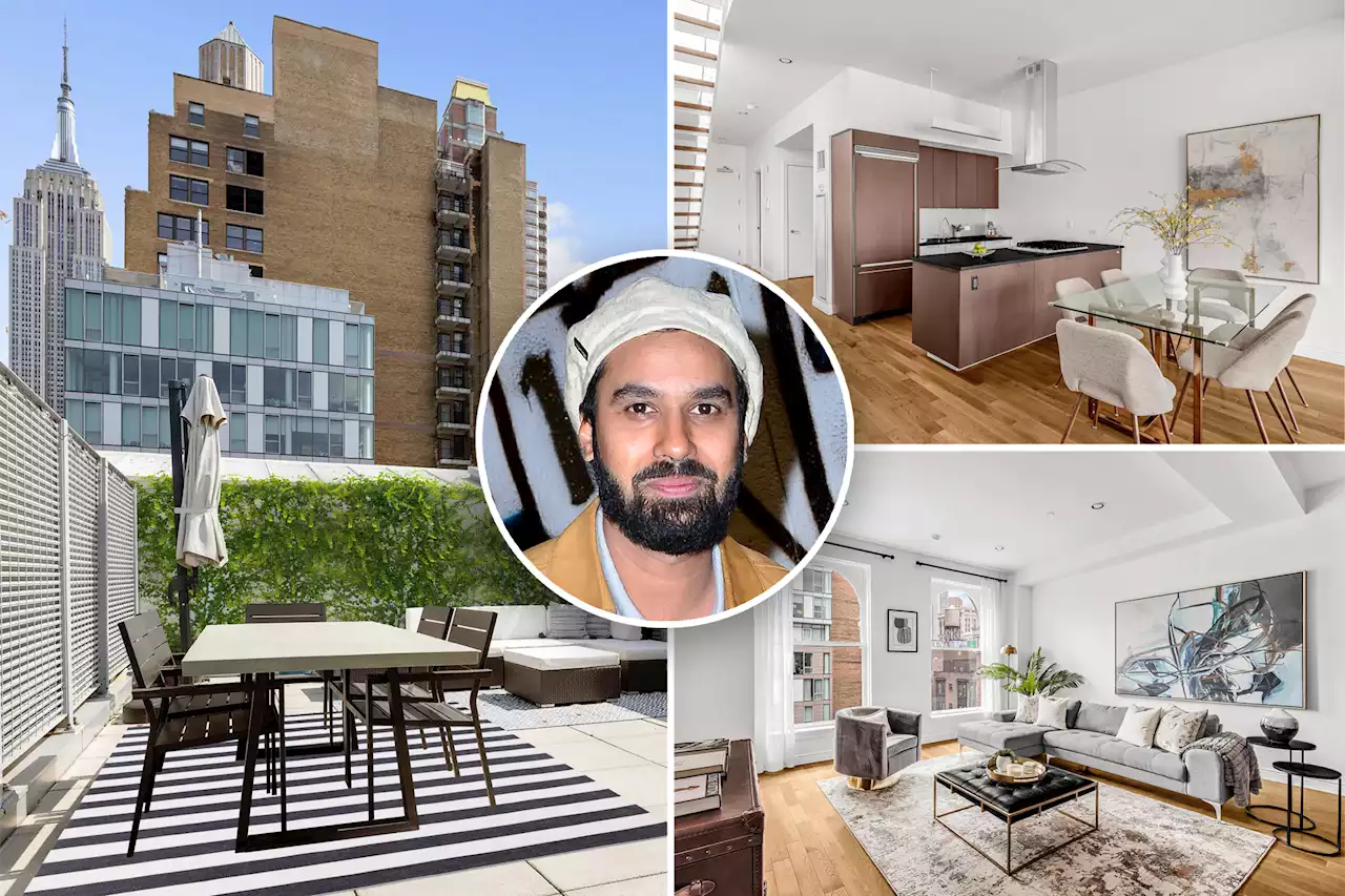 ‘Big Bang Theory’ nerd Kunal Nayyar’s NYC penthouse lists for $2.8M