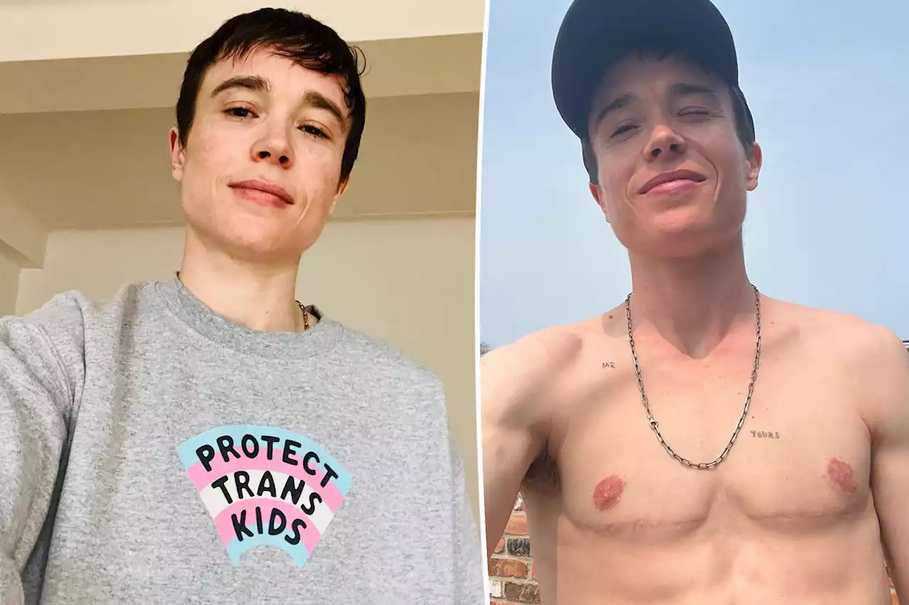 Elliot Page ‘grateful’ to be ‘alive’ after transition journey