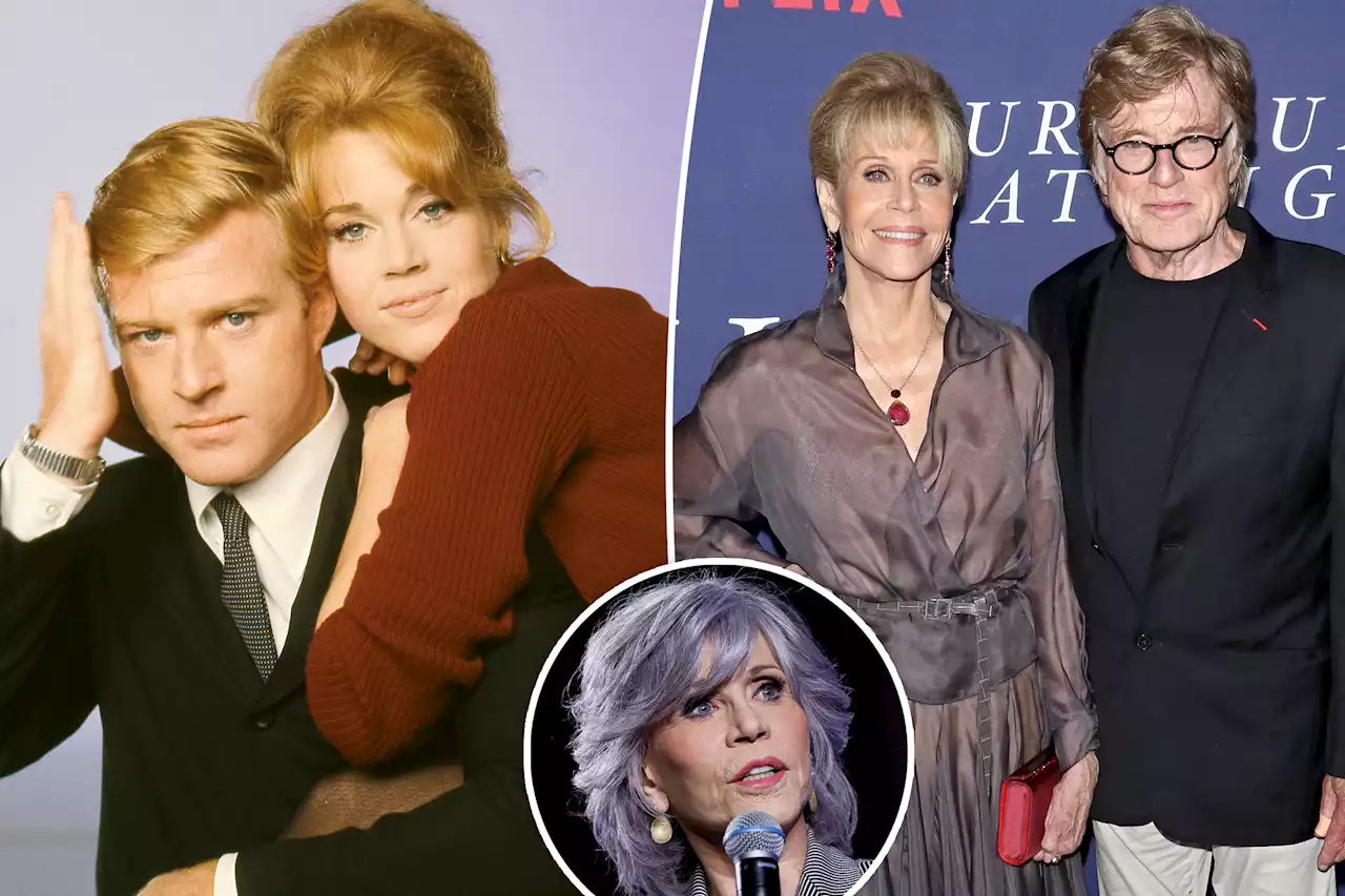 Jane Fonda: Cranky Robert Redford hates kissing, has ‘an issue with women’