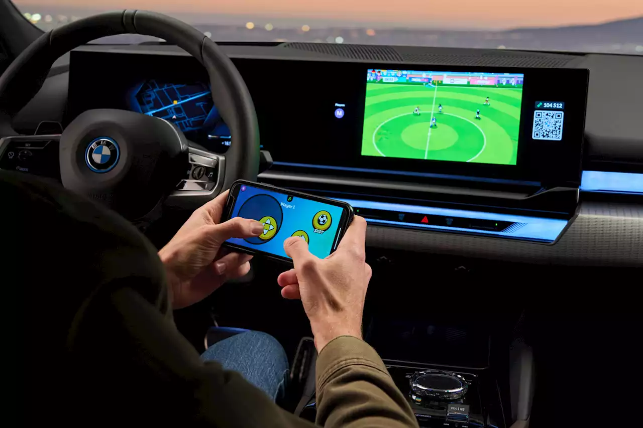 New BMW 5 Series gets AirConsole gaming