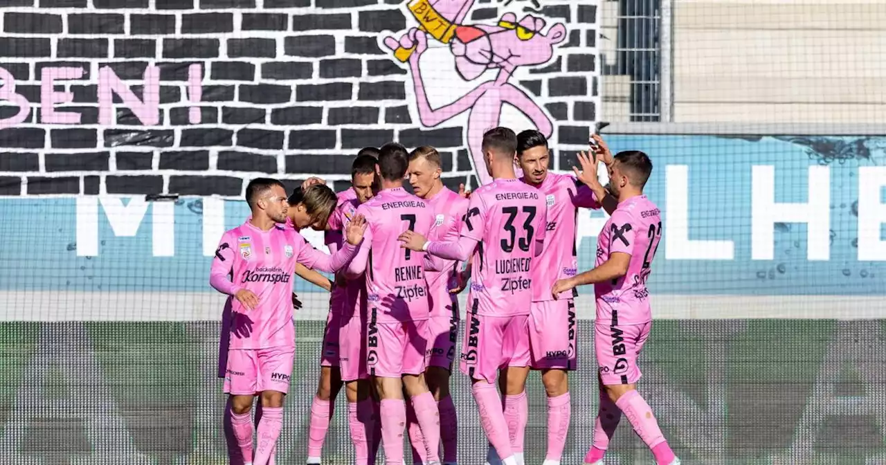 LASK, umgefärbt: Ein Verein sieht rosa