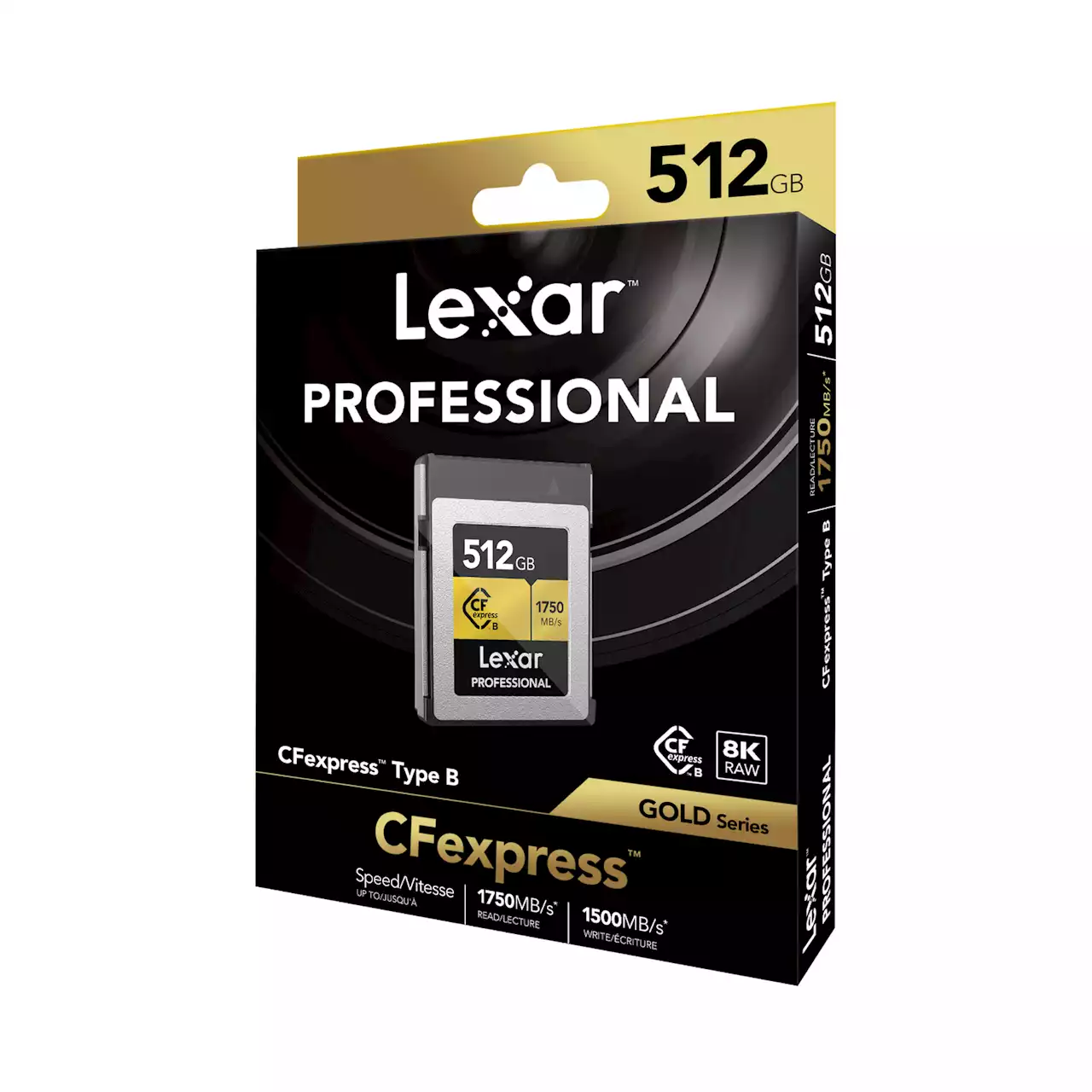Lexar Professional CFexpress Type B Card GOLD 新製品（128GB、256GB、512GB 速度向上モデル）国内発売のお知らせ