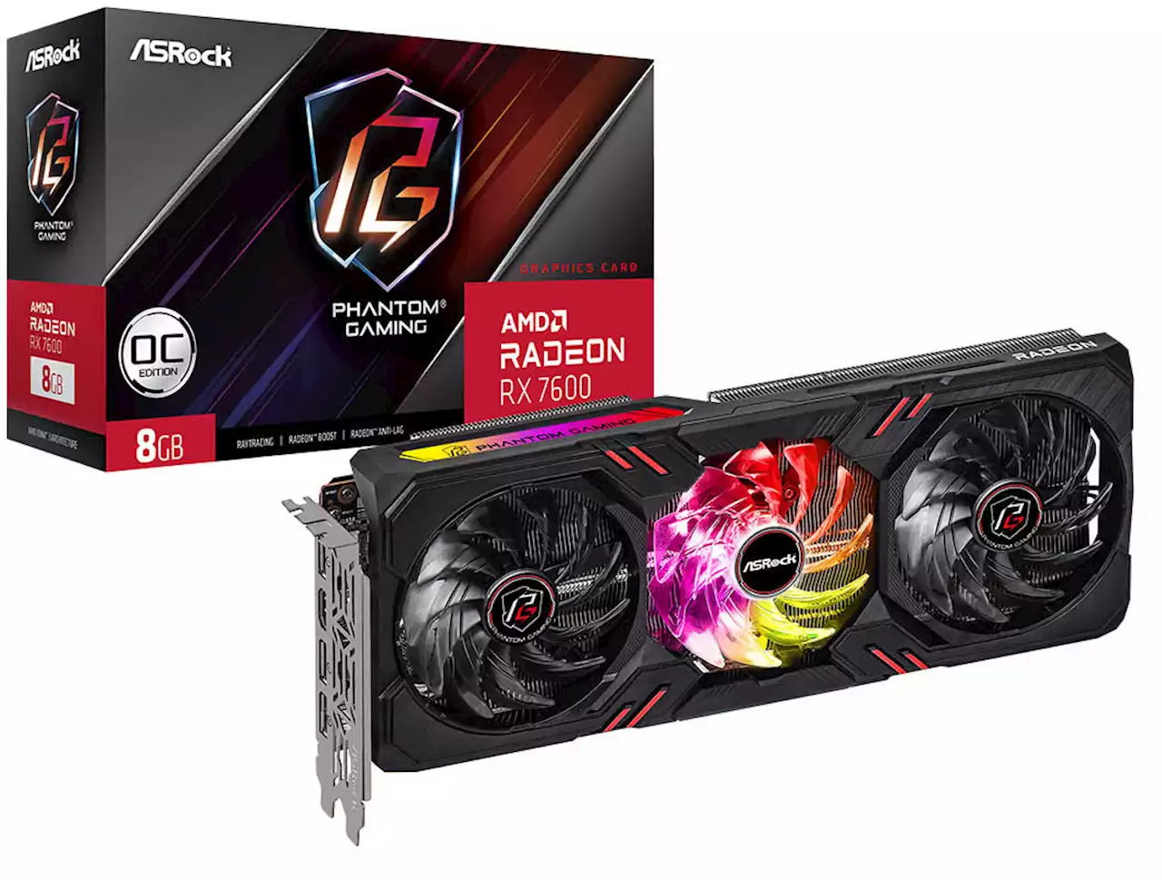 Radeon RX 7600 搭載 グラフィックボード 3製品発売 ゲーマー向けモデル、ホワイトカラーファンモデル、高コスパモデルなど | ASRockから