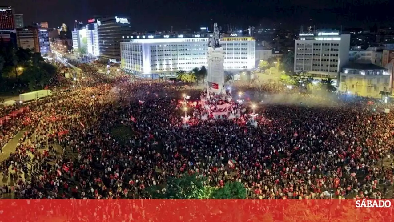 Possíveis festejos do Benfica obrigam restauração do Marquês a fechar às 16h00 de sábado