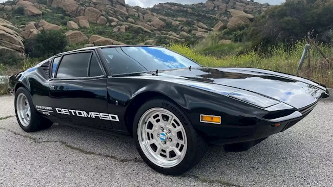 The De Tomaso Pantera From the Crazy ‘Fast Five’ Train Heist Is Heading to Auction