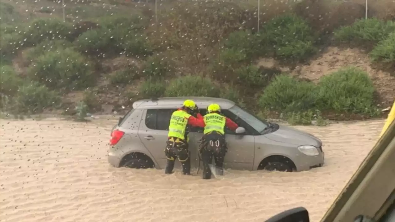 Imprudencias frente a una tromba de agua: qué no hacer