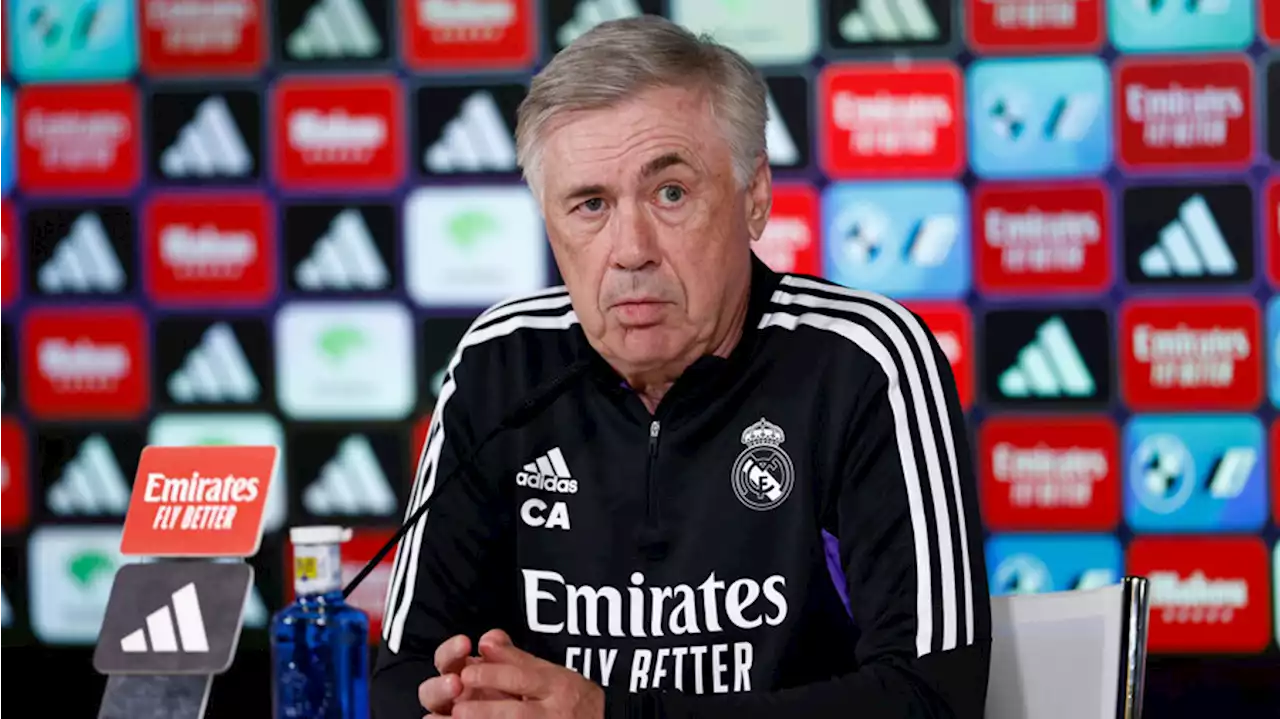 Ancelotti: 'Vinicius no viaja. No puede jugar y punto'