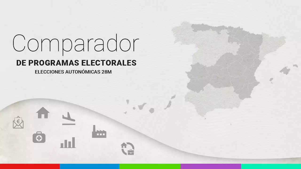 Comparador de programas electorales en las Autonómicas 2023 | 28M